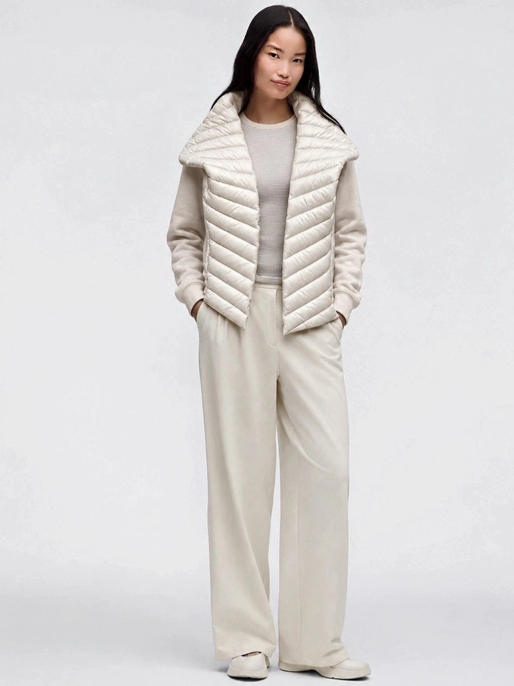 Kit & Ace Ella Hybrid Sweater Jacket Size 4
